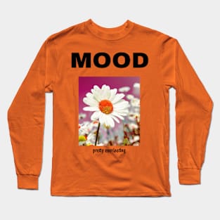 MOOD "DAISY" flower Long Sleeve T-Shirt